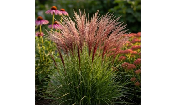 Miskantas (Miscanthus) Red chief